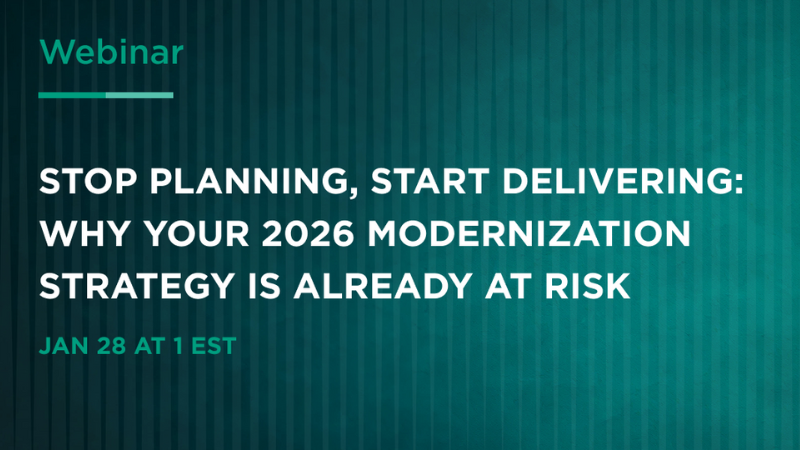 Jan Webinar Recording: Stop Planning, Start Delivering